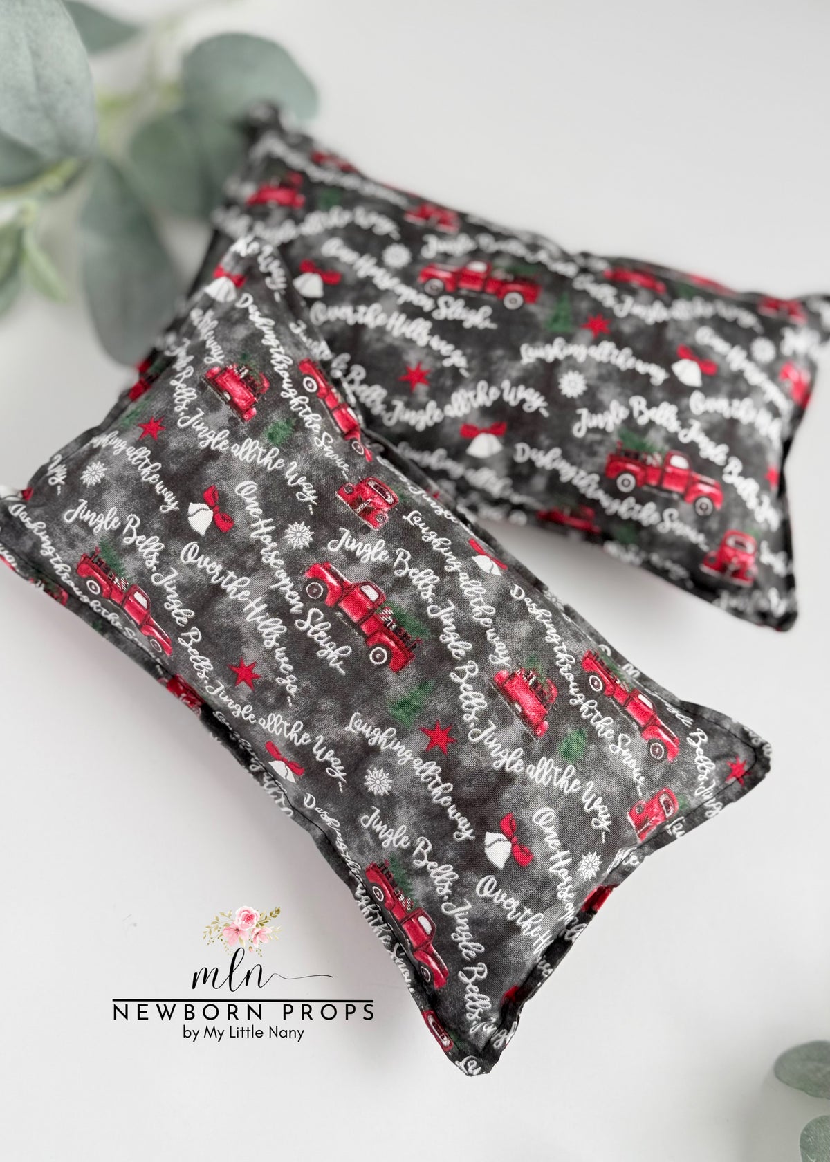 Red WagonNewborn Posing Pillow
