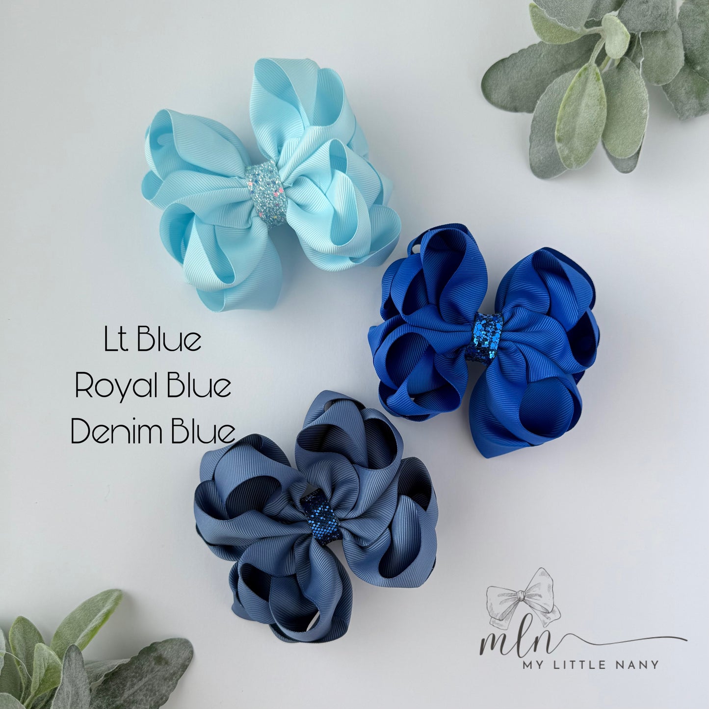 Basic Color Bloom-Octopus Bows