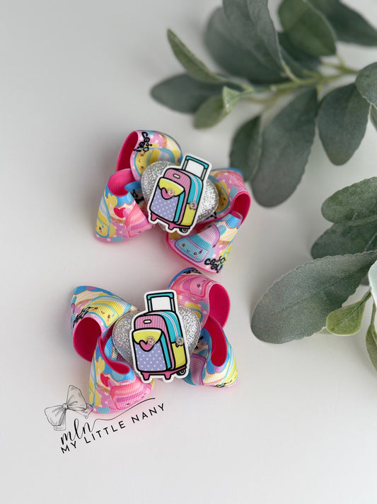 Backpack Pigtail Bows