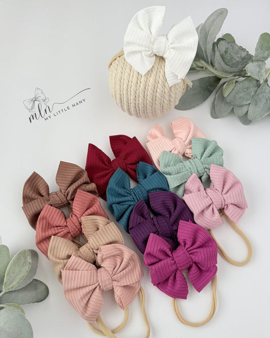 Messy Bow Baby Headbands