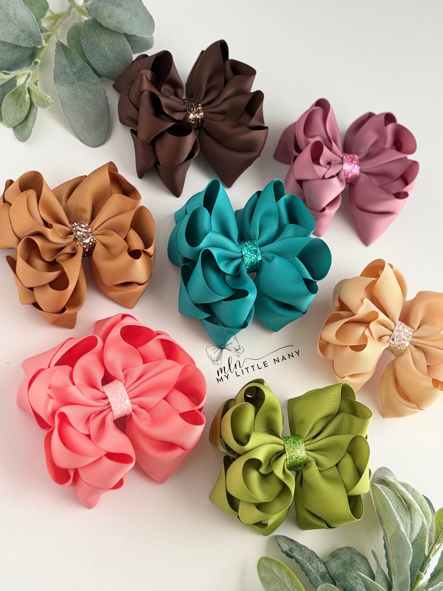 Autumn Octopus Bow Set