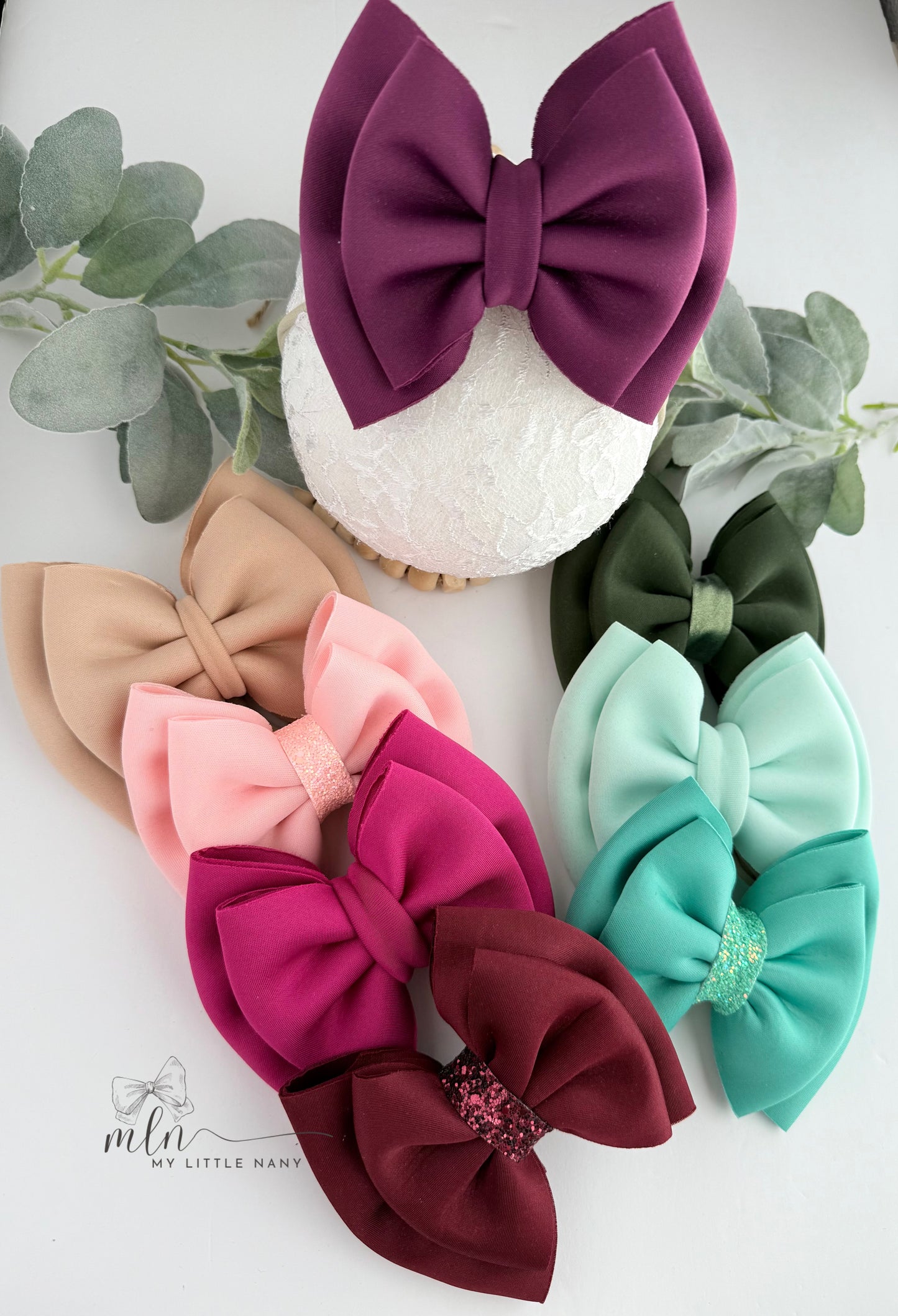 5.5” Double Puffy Bows