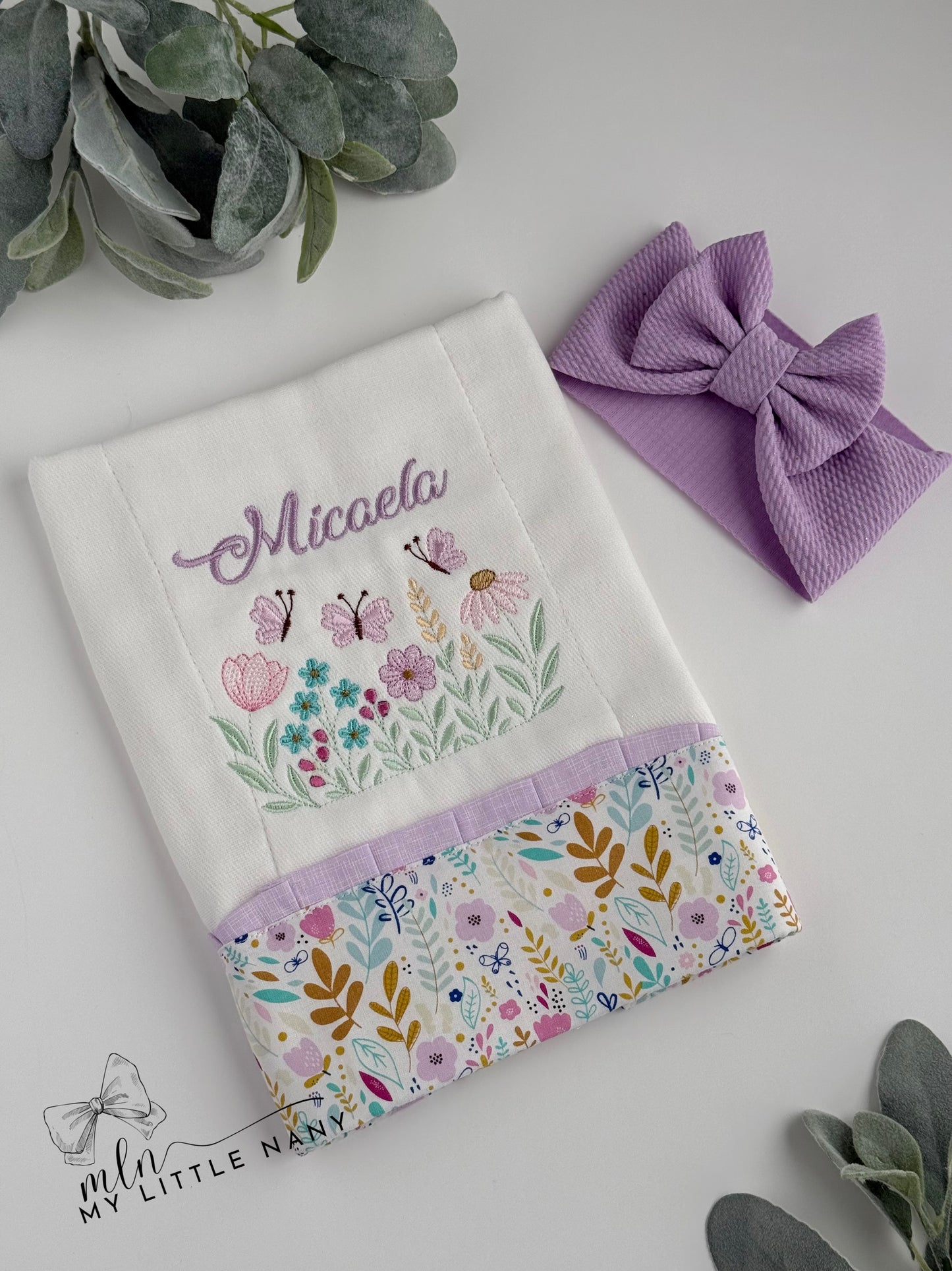 Flower and Butterflies Set