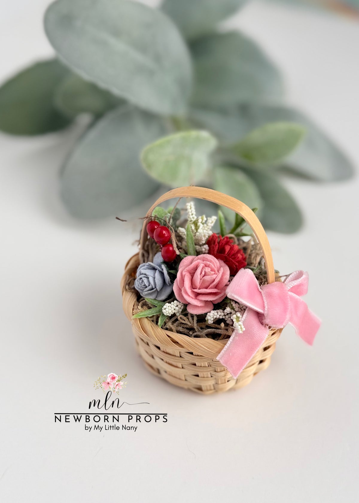 Pink & Red Christmas Props