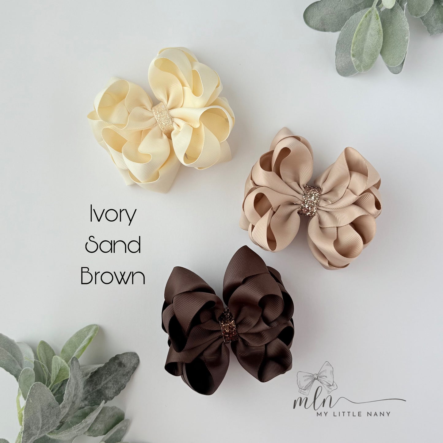 Basic Color Bloom-Octopus Bows