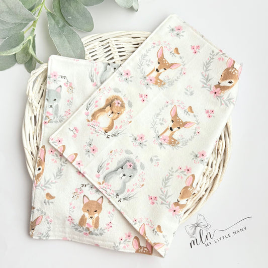 Flannel Burp Cloth Double Fabric