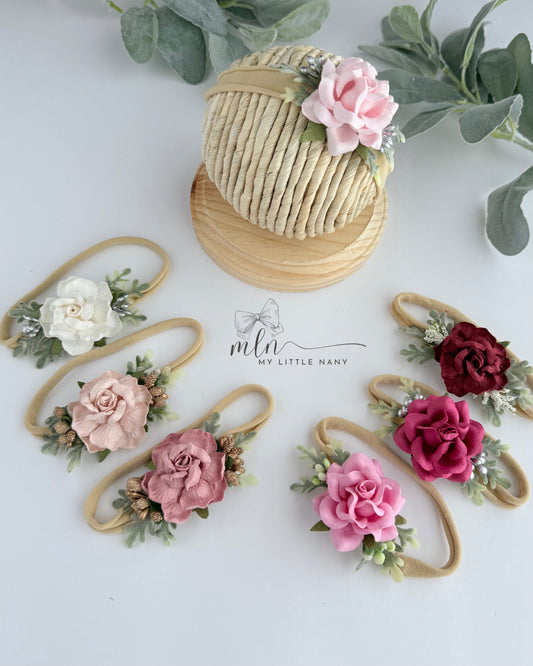 Roses Baby Headband