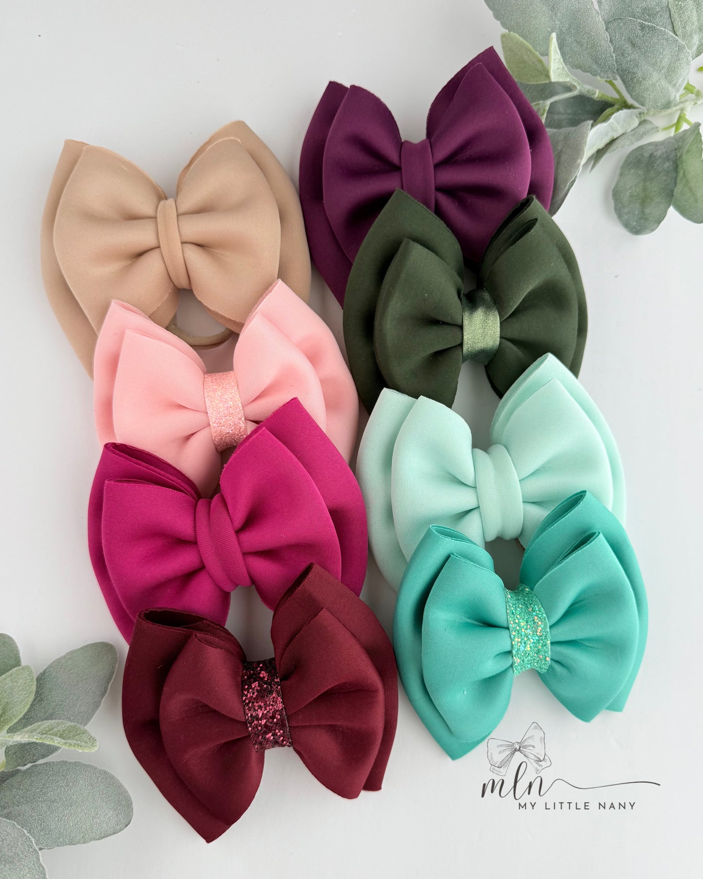 5.5” Double Puffy Bows