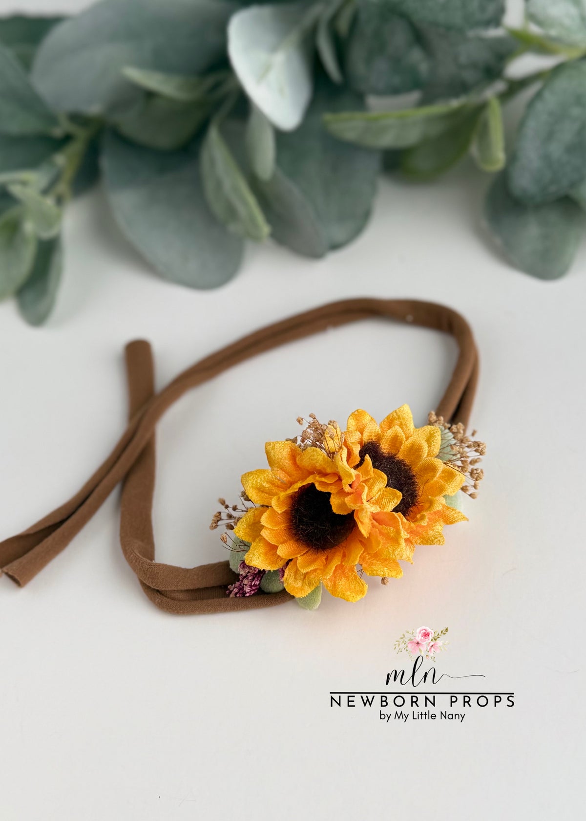 Sunflower Baby Tieback