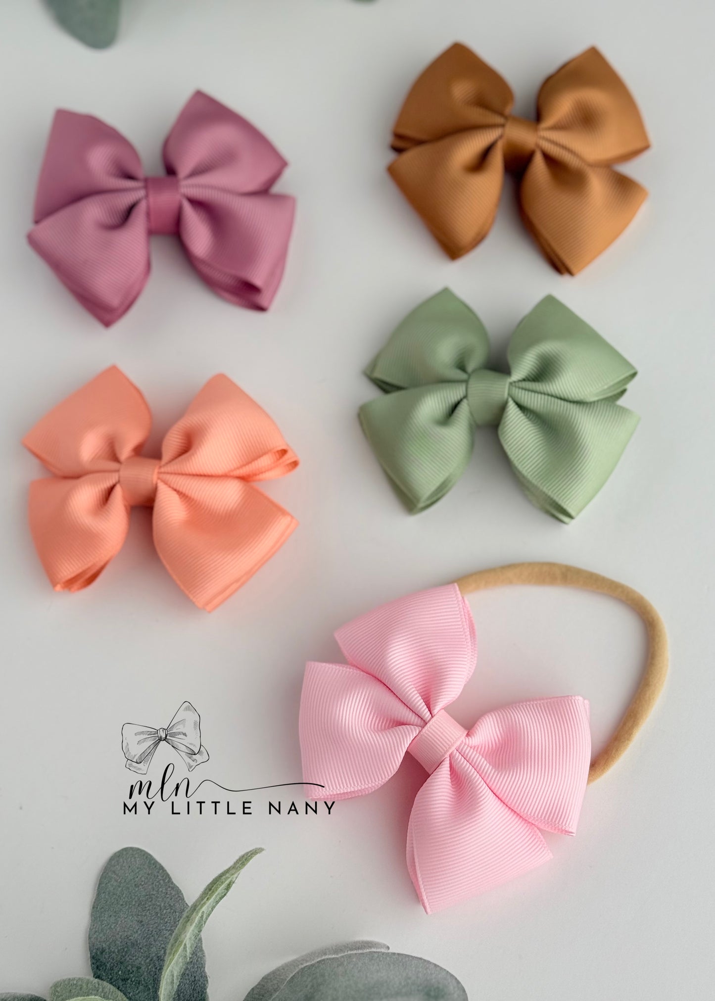 Fall Colors Bow Set