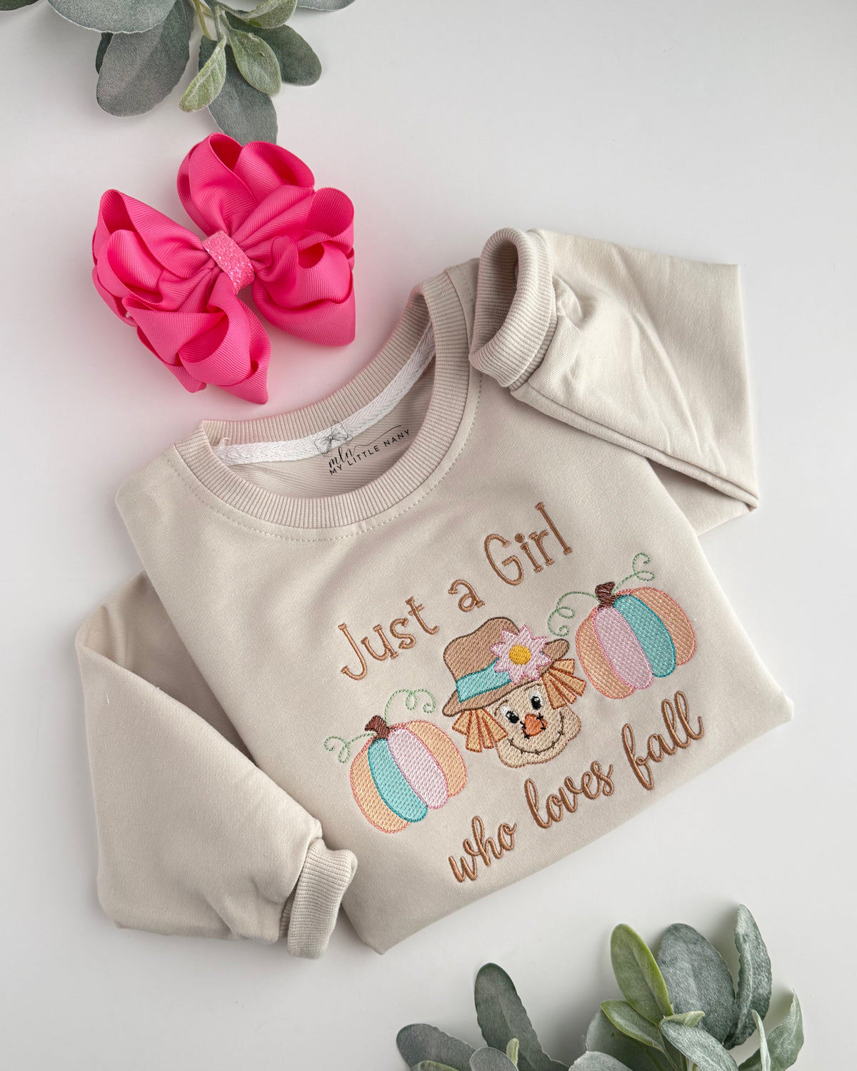 Just a Girl Sweatshirt Long Sleeve Pullover Shirt