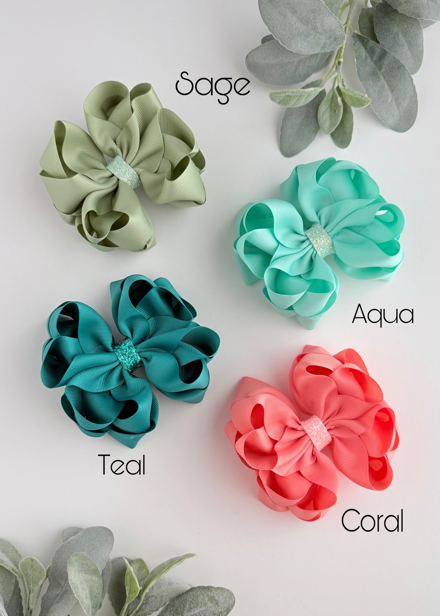 Basic Color Bloom-Octopus Bows