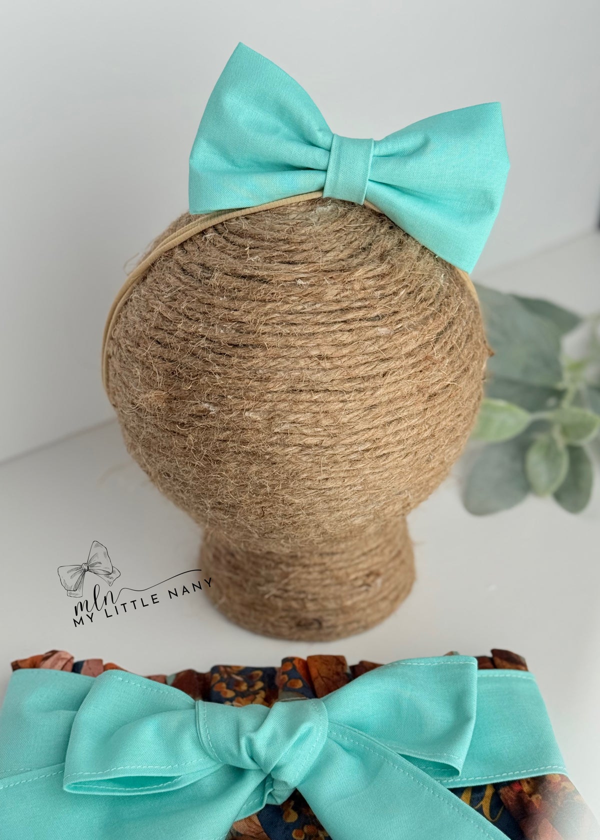 Falling Leaves Bloomer and Bow Set