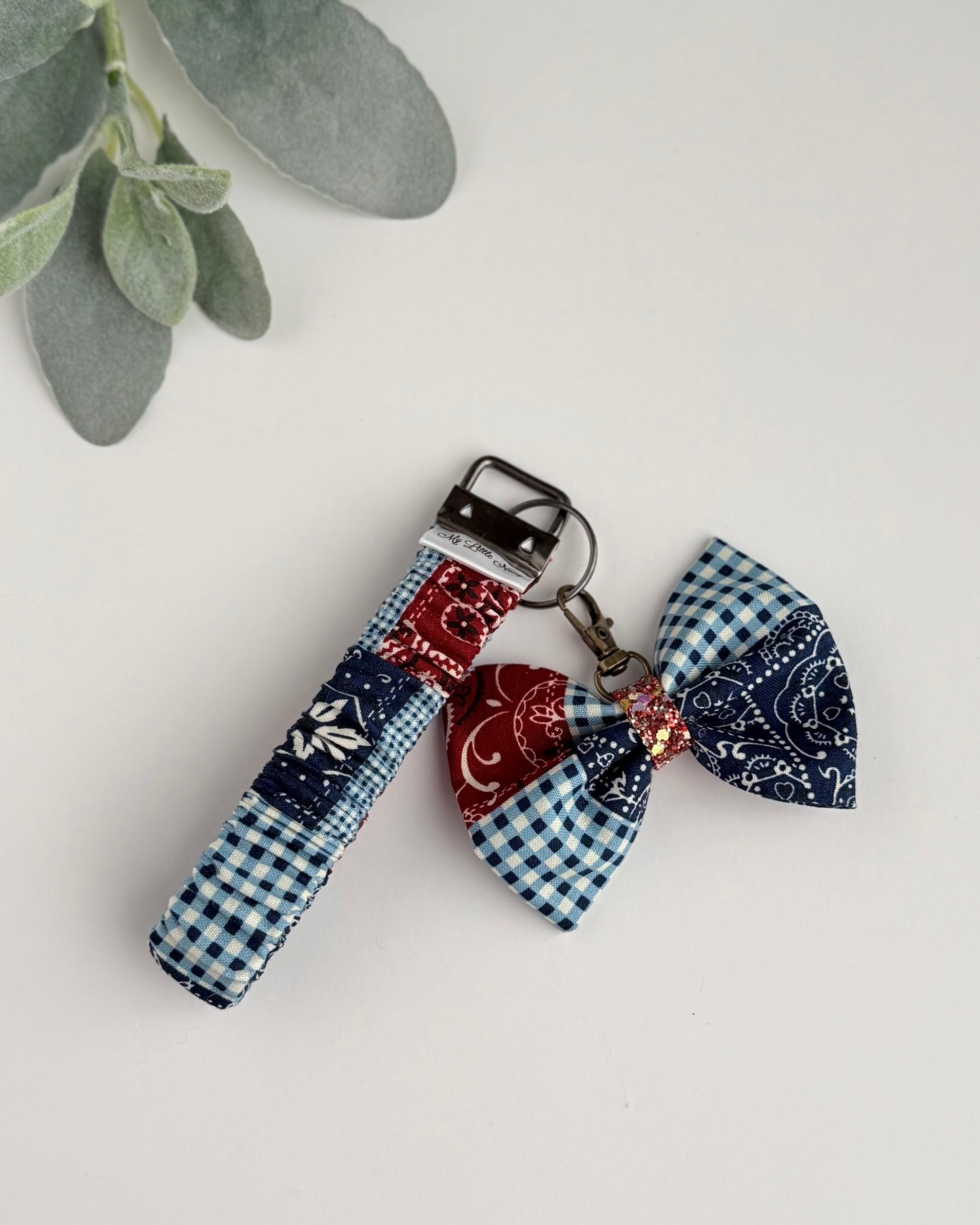 Scrunchie Wristlet Keychain