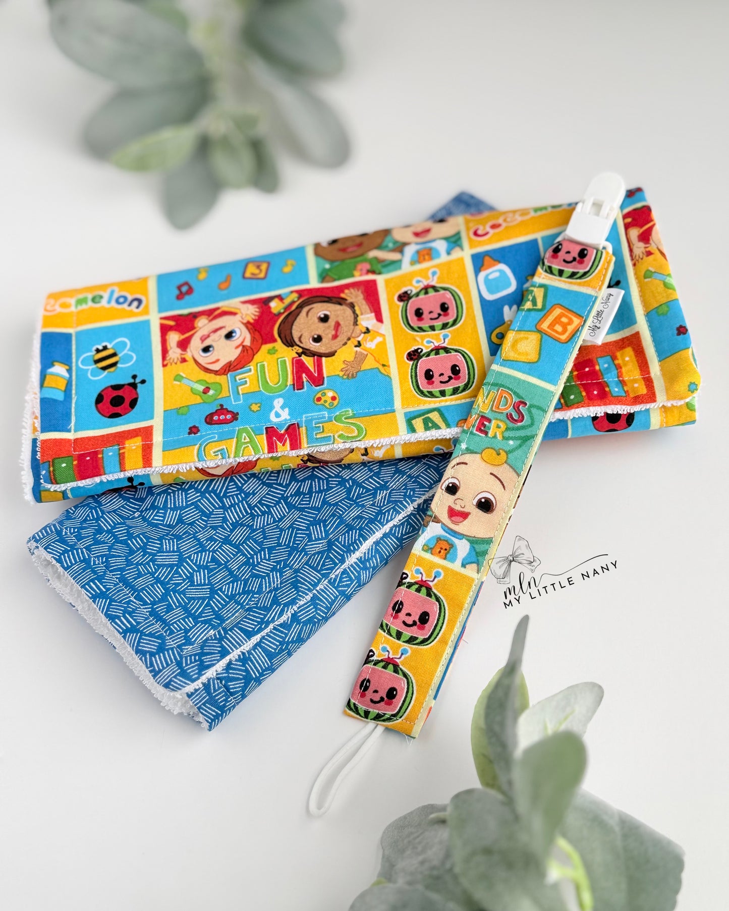 Baby Burp Cloth Set