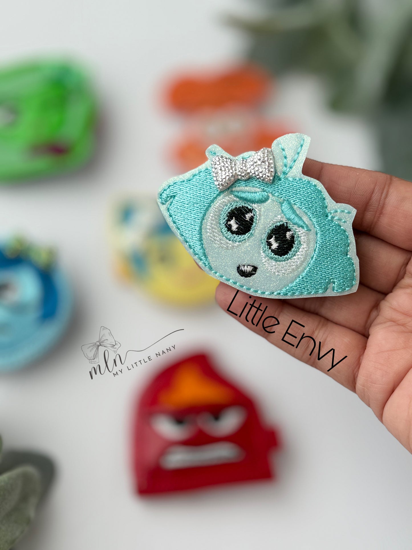 Emotions Friends Hair Clippies