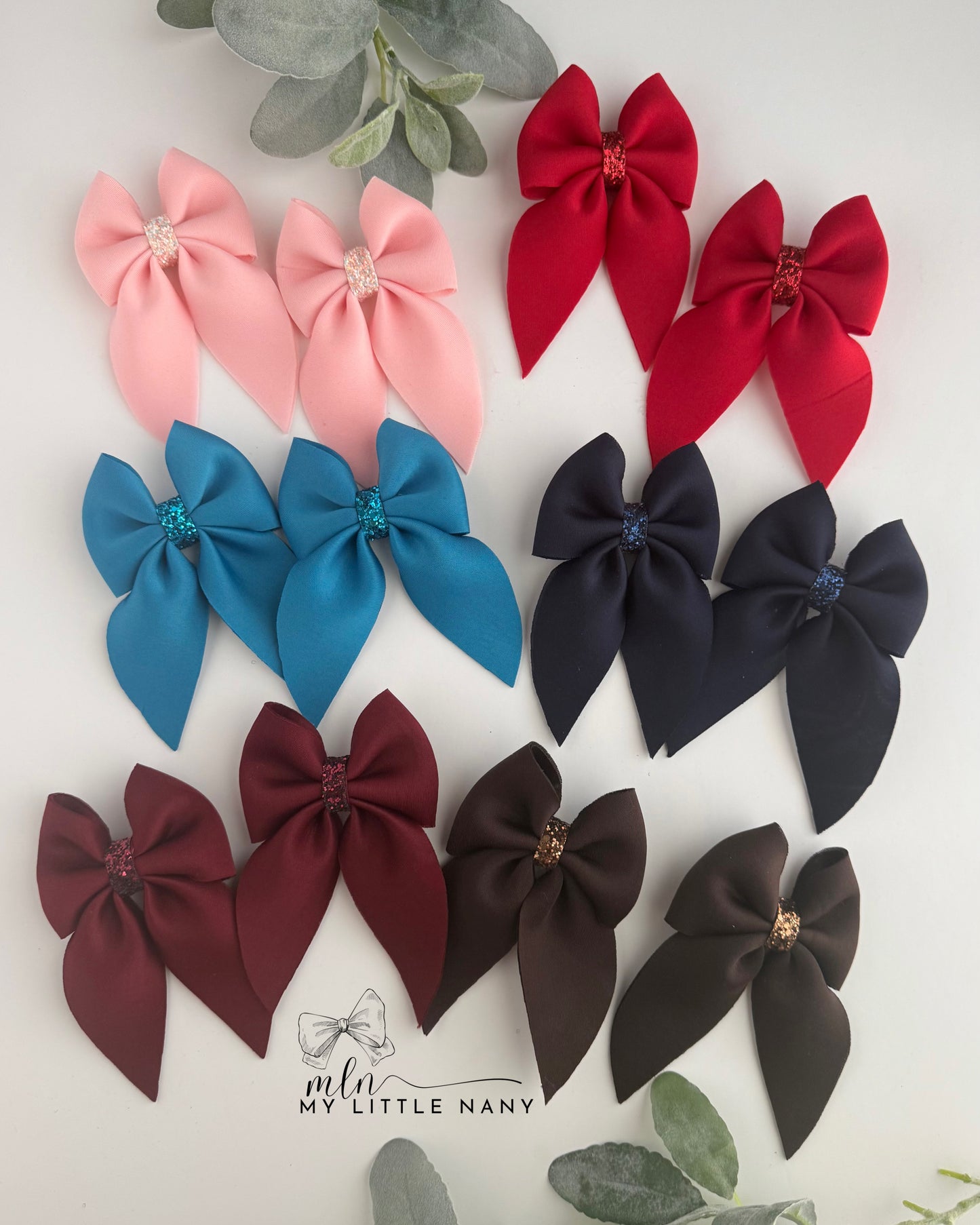 Sailor Piggie Bows