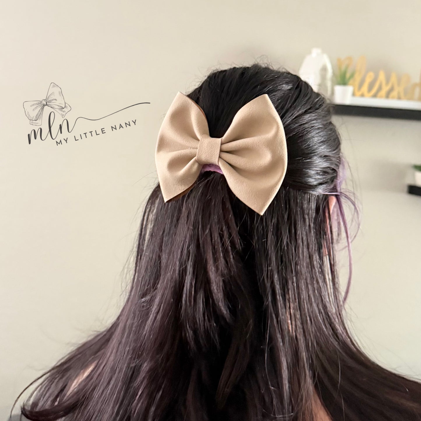 Suede Bows