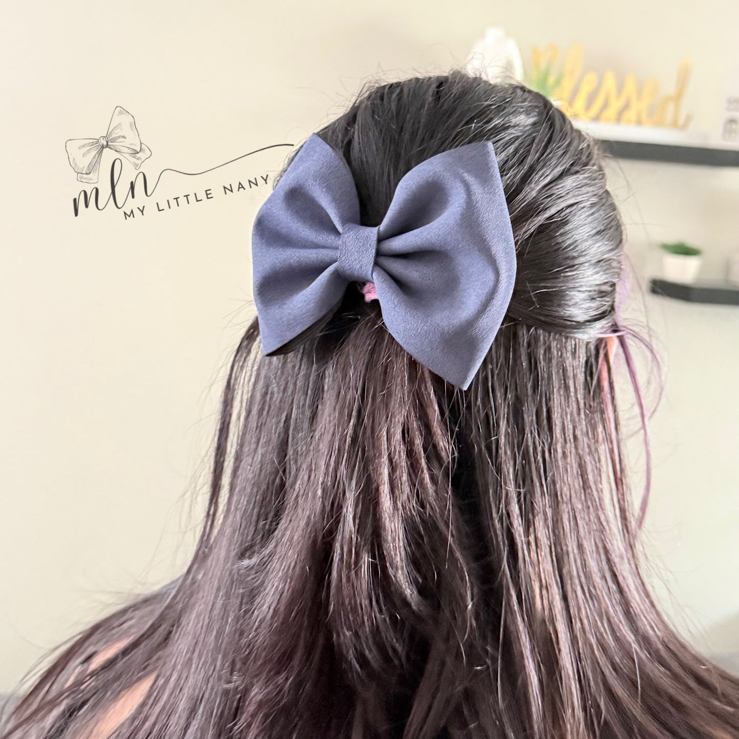 Suede Bows