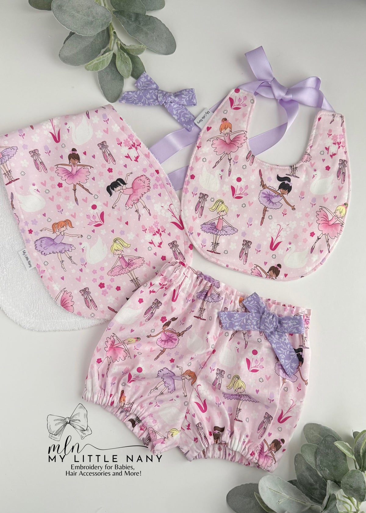 Ballerina Baby Girl Set